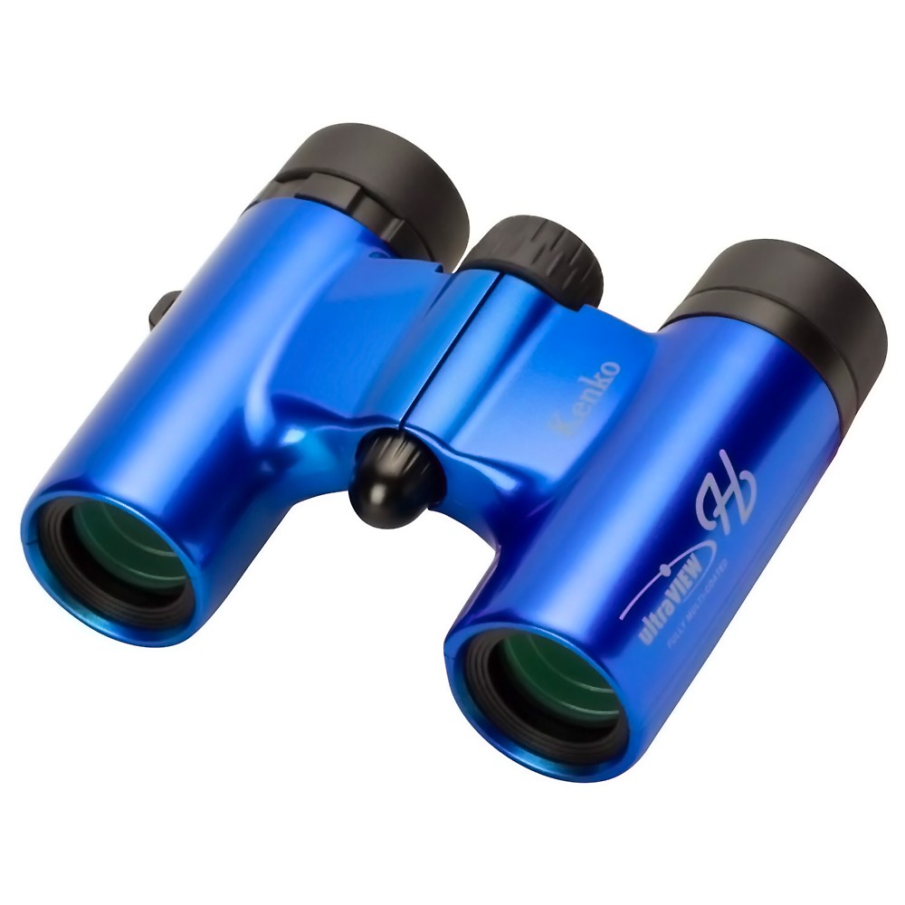 双眼鏡 6倍 ultraVIEW ウルトラビューH 6×21DH FMC Kenko ケンコートキナー 口径21mm ダハプリズム フルマルチコート 軽量 アルミダイカスト製 ブルー 6X21DHFMC-BL ◆宅 【楽天ロジ発送】