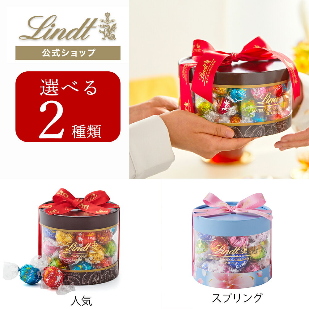 【公式】 リンツ Lindt チョコレート リンドール ギフトボックス 20個入｜夏ギフト ギフト スイーツ お菓子 チョコ 詰め合わせ 個包装 プチギフト 可愛い リンツチョコ 手土産 誕生日 内祝い お礼 職場 退職 家族 熨斗対応