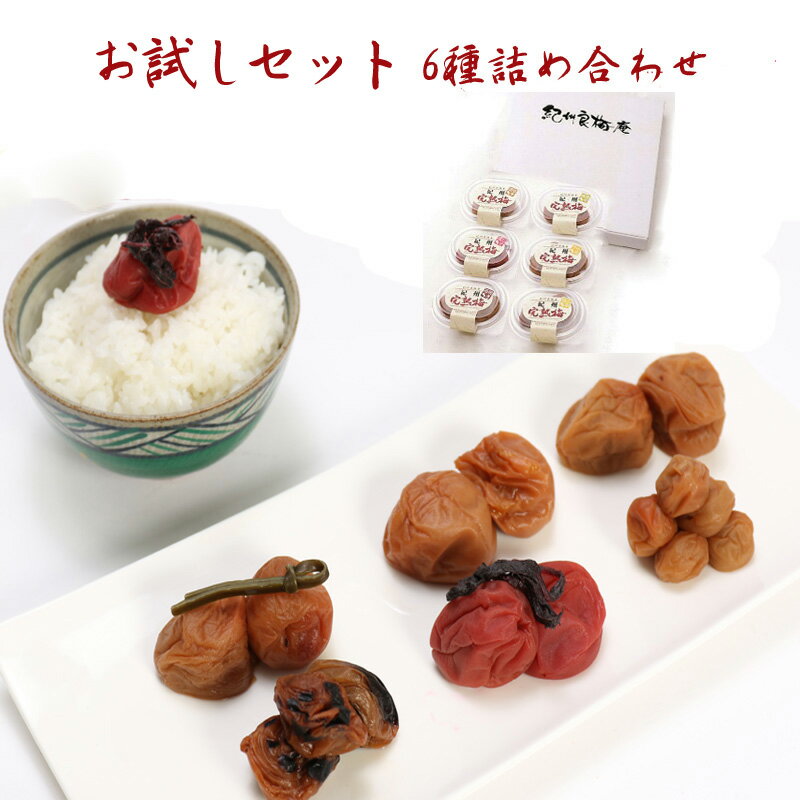 紀州の梅干し お試しセット 梅干し 梅干 はちみつ しそ 紀州南高梅 日本製 梅 農家 の 梅干し 天日塩 誕生日 ギフト 手土産 土産 父の日 お中元 初夏