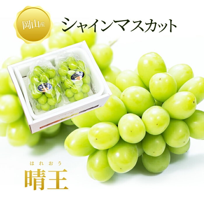 敬老の日 岡山産 シャインマスカット 晴王 優品2房 1kg 送料無料 ぶどう 内祝 ギフト お供え プレゼント 贈り物 お土産 シャインマスカット晴王 福袋 お正月