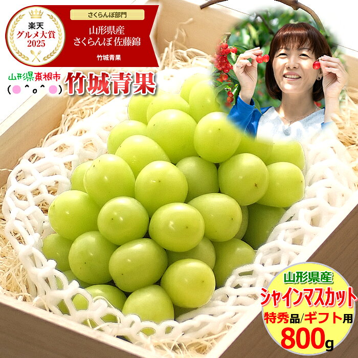 【9月中旬から順次出荷予定】山形県産 特秀品 ぶどう シャインマスカット 800g(桐箱/1房)※日時指定はメールで※【ぶどう ブドウ 葡萄 御中元 お中元 夏 ギフト 送料無料 暑中見舞い 残暑見舞い プレゼント 果物 フルーツ 人気 お取り寄せ 贈り物】