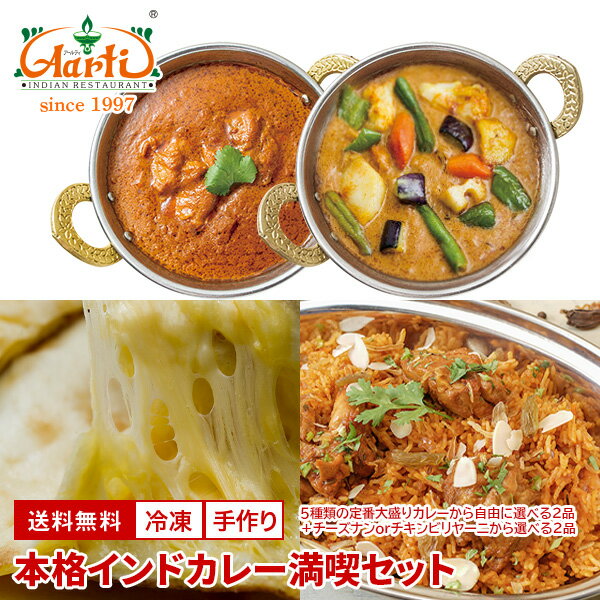 【楽天1位】 本格インドカレー満喫セット 冷凍便送料無料 まとめ買い ギフト