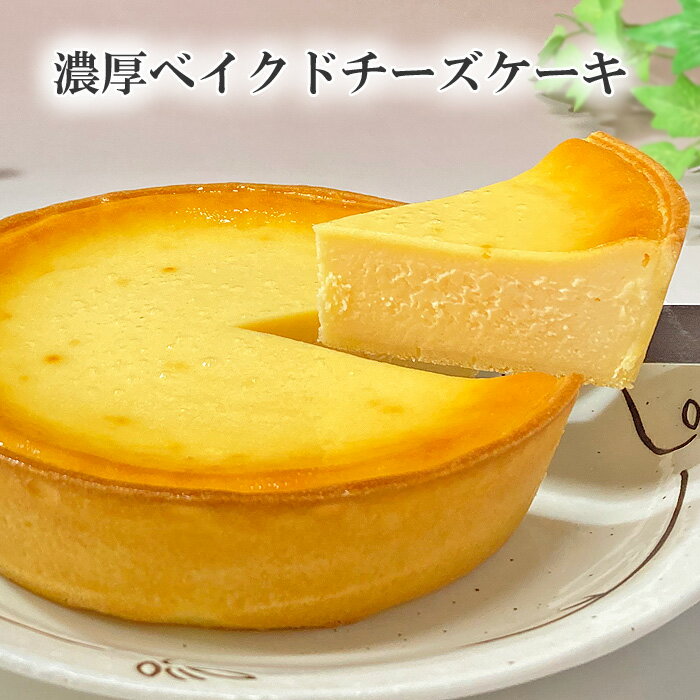 濃厚ベイクドチーズケーキ 17cm 620g 送料込 冷凍 後味さっぱり チーズケーキ 父の日 プレゼント 誕生日ケーキ お中元 ギフト 御礼 女性 内祝い 結婚 出産 お返し