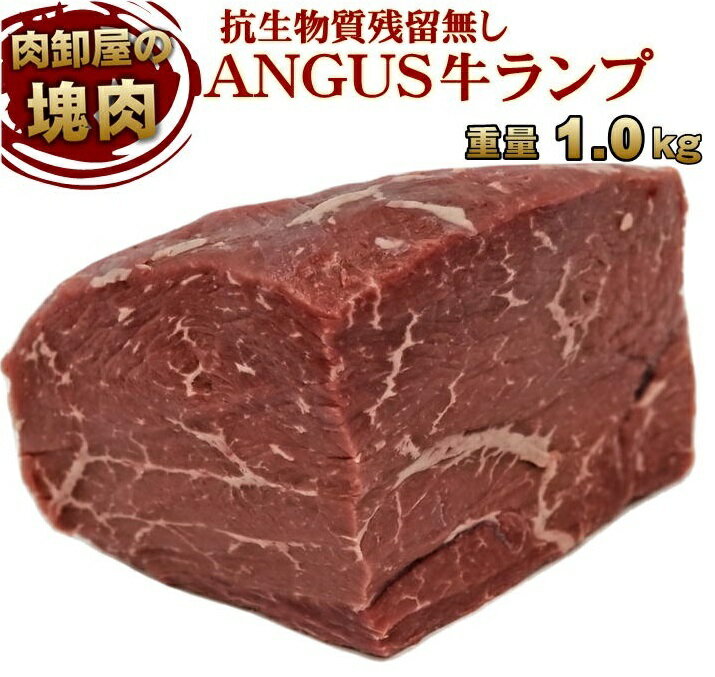 抗生物質残留0 成長ホルモン残留無し 牛もも ランプ 約1kg前後 業務用冷凍 牛肉 ブロック オールミート お肉 肉 精肉 加工品 BBQ バーベキュー お得 贈り物 プレゼント ギフト 御歳暮 お歳暮