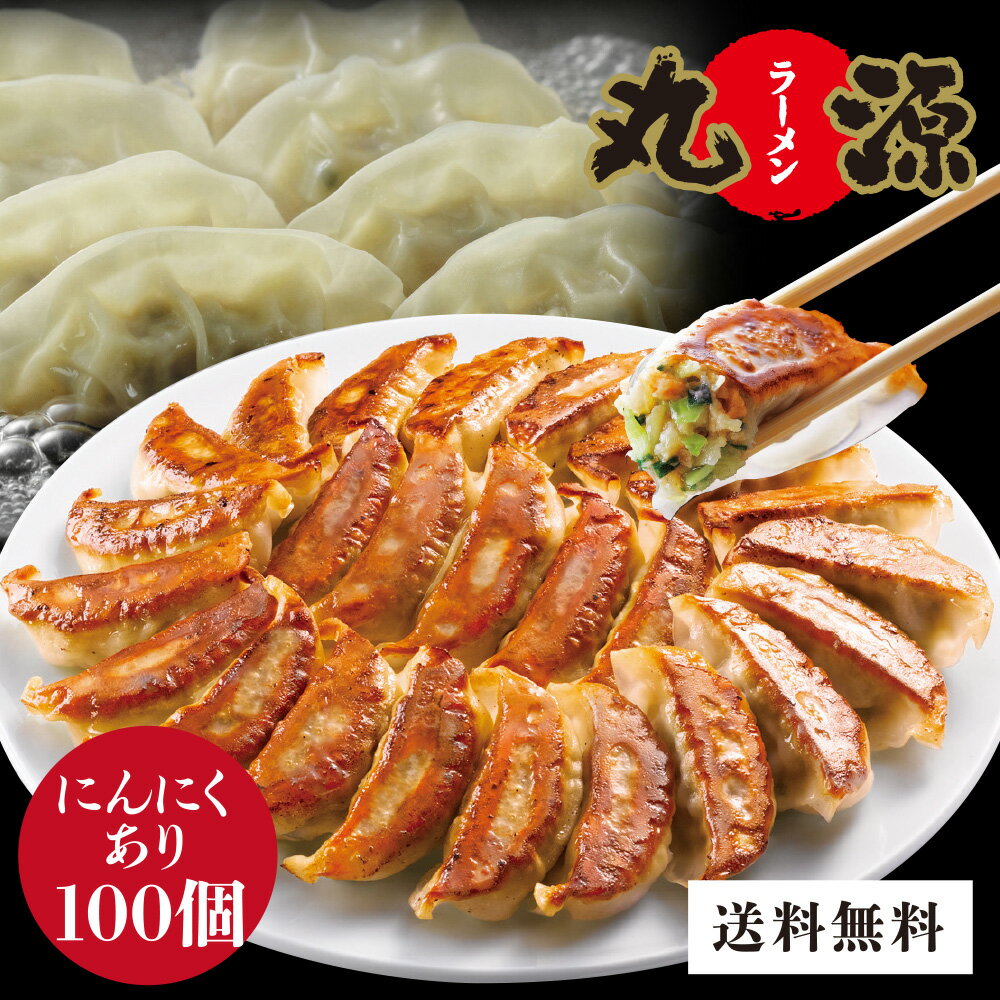 お歳暮 送料無料 餃子 ぎょうざ お取り寄せ 丸源餃子 100個 冷凍餃子 生餃子 丸源ラーメン ギフト 贈り物
