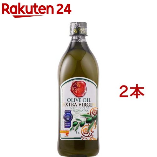 ガルシア エクストラバージン オリーブオイル スペイン産 1000ml ペットボトル(1L*2本セット)【ガルシア・デ・ラ・クルス】[オリーブ農家のオリーブ油 大容量 業務用 1L]