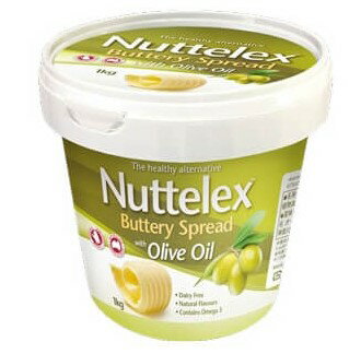 Nuttelex ヌテレックス バター風味 オリーブオイルスプレッド 1kg 大容量 ファットスプレッド Buttery Spread with Olive Oil マーガリン バター の代わりに　ヘルシー 冷蔵 原材料 作り方 使用法 価格 お菓子 美味しい アレンジ 【Costco コストコ】