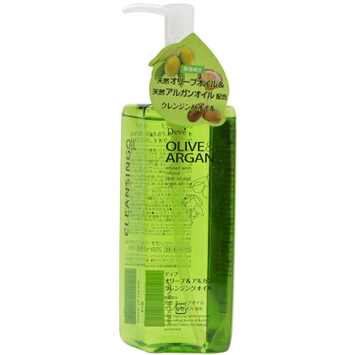 熊野油脂　ビューアプロダクツ　ディブ オリーブ＆アルガン クレンジングオイル 200ml ( 4513574017276 )