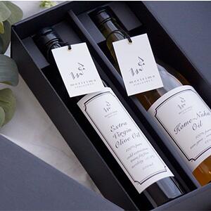 meririma Gift 【米ぬか油660g&amp;2025ヌーヴォーオリーブオイル458g（500ml） 各1本】【各種熨斗対応可】国産 米ぬか油 オリーブオイル 各1本 お中元　お歳暮 クリスマスプレゼント　御年賀　内祝　御中元　暑中御見舞