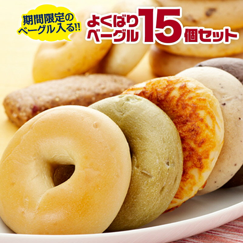 ベーグルよくばり15個セット≪7月≫季節限定ベーグルも入ったベーグル入門編セット★ ベーグル アンド ベーグル 冷凍パン おしゃれ まとめ買い 低脂肪 低脂質 ダイエット お取り寄せグルメ【送料無料】【4～5営業日以内に出荷】