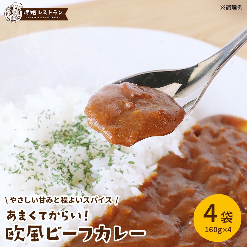レビュー★4.42 高評価! 送料無料 ＿あまくてからい！欧風ビーフカレー＿（4袋入）　 お試しセット カレー 簡単 レトルトカレー レトルト カレーライス 簡単調理