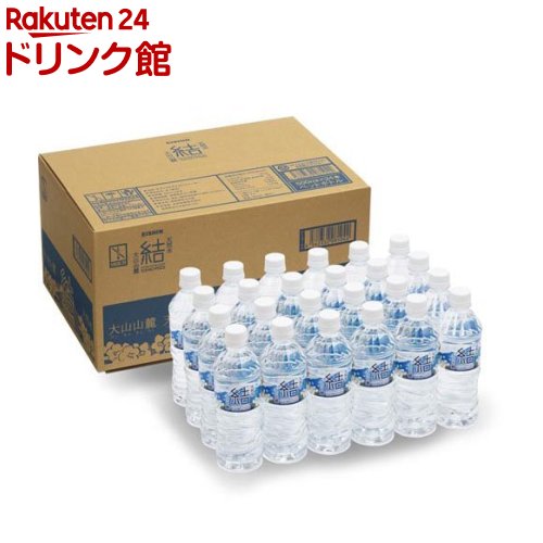 結(ゆいのみず) ケース(500ml*24本入)【永伸商事】[水 ミネラルウォーター シリカ]