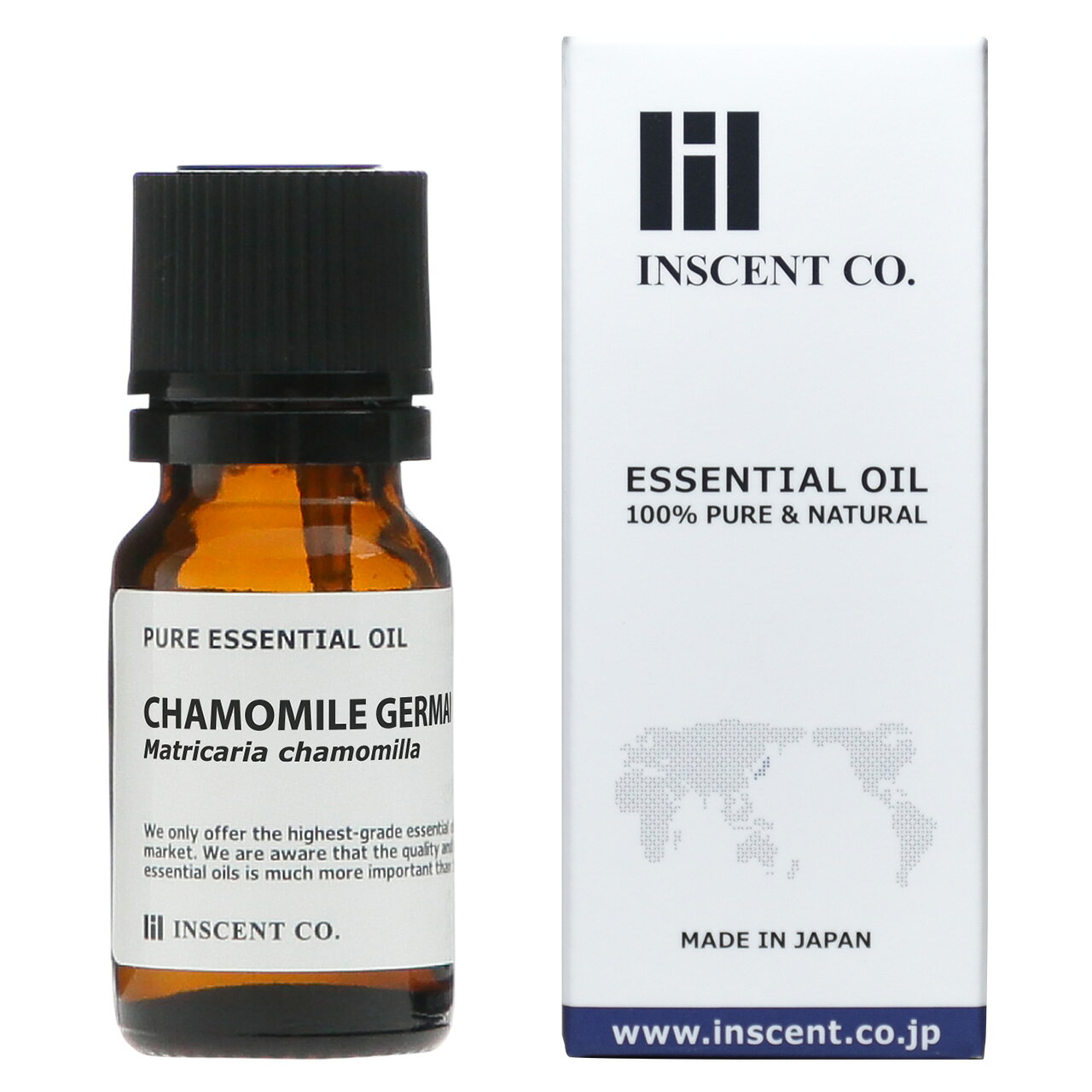 カモミールジャーマン 10ml エッセンシャルオイル 精油 アロマオイル アロマ ジャーマン カモマイル インセント AEAJ 認定精油 日本アロマ環境協会 アロマディフューザー アロマ加湿器【IST】