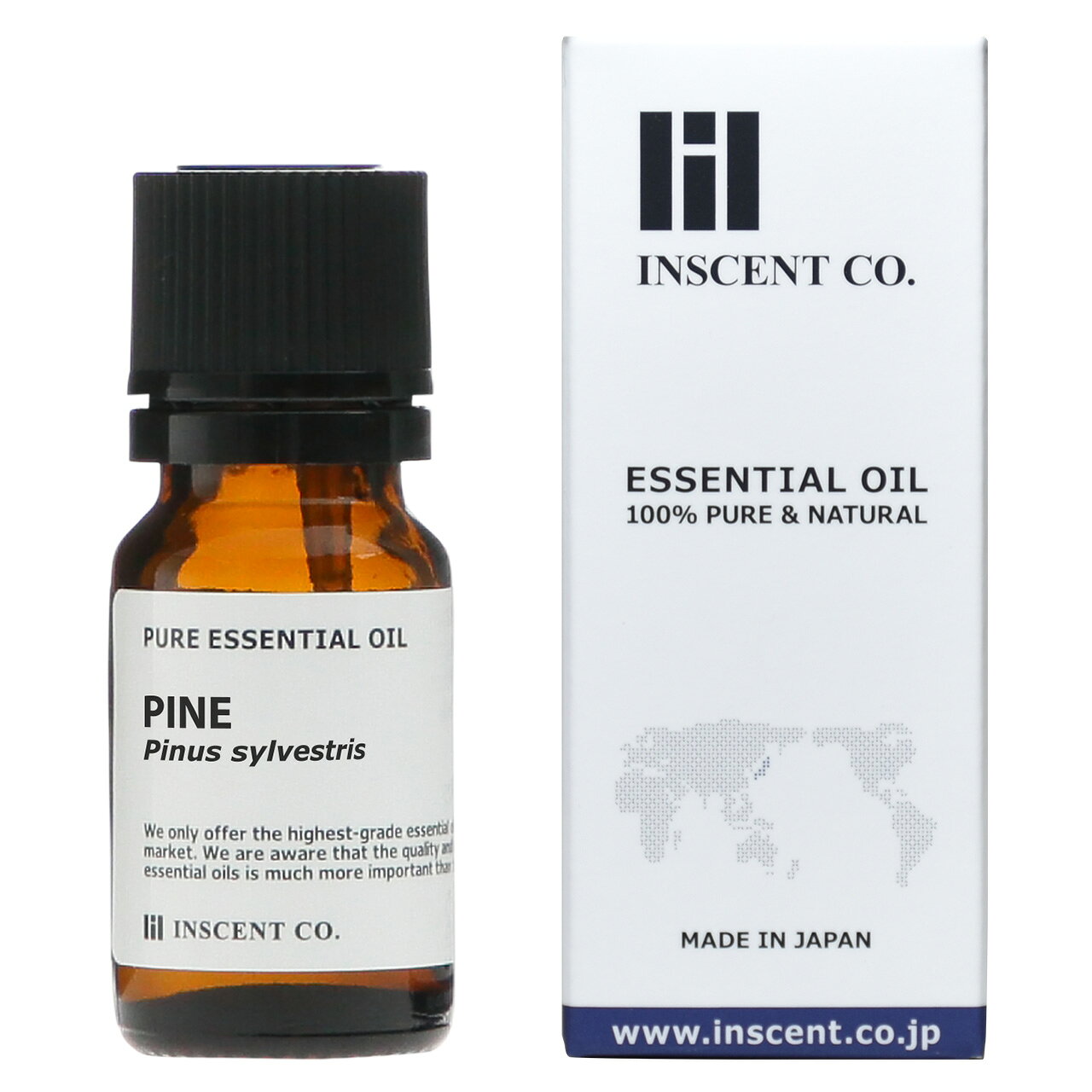 パイン 10ml (パインニードル・スコッチパイン) エッセンシャルオイル 精油 アロマオイル アロマ インセント AEAJ 認定精油 日本アロマ環境協会 アロマディフューザー アロマ加湿器【IST】