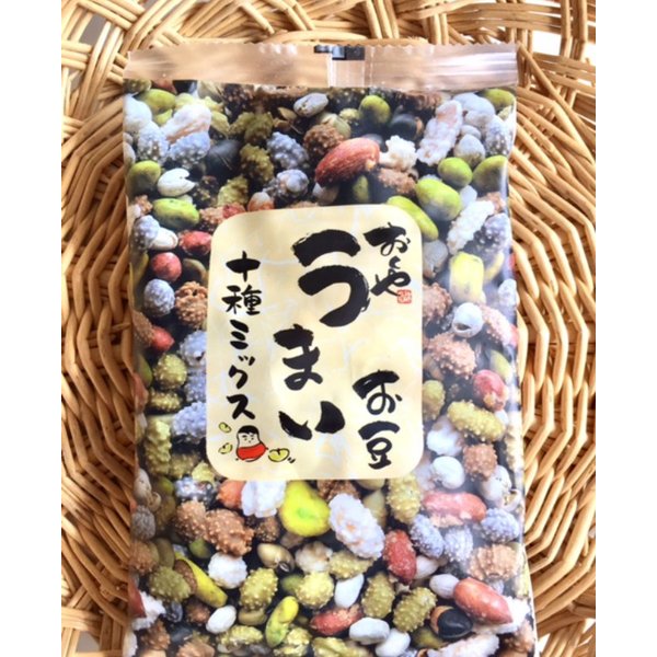 おくやの10種ミックスうまい豆 おくや 喜多方 ミックス豆 ミックスナッツ 豆菓子 十種ミックス まざっせこらっせ お土産 会津 あいづ まめ 豆菓子 お茶菓子 お茶うけ 詰合せ 郡山銘販 マザッセコラッセ