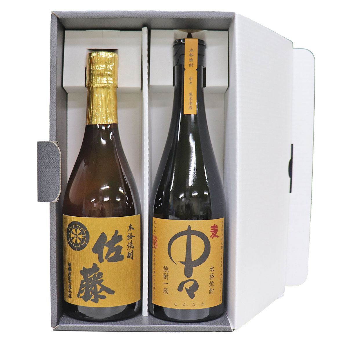 お勧め☆送料無料☆人気 有名希少焼酎 中々 (麦) 佐藤（麦） 720 ml×2本 麦焼酎 飲み比べセット 佐藤 黒木本店 焼酎 飲み比べ 焼酎 セット 焼酎 ギフト お酒 ギフト 焼酎 麦焼酎 焼酎 ギフト 焼酎 飲み比べセット お歳暮 ギフト 焼酎 お歳暮 お盆 お供え