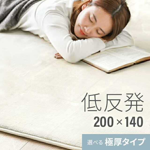 [クーポンで5%OFF] [シリーズ累計26万枚突破] ラグ 北欧 おしゃれ 低反発 200×140 ラグマット 低反発ラグ 滑り止め 防音マット ホットカーペット ラグ カーペット シャギーラグ グレー モダン 北欧 冬用 夏用