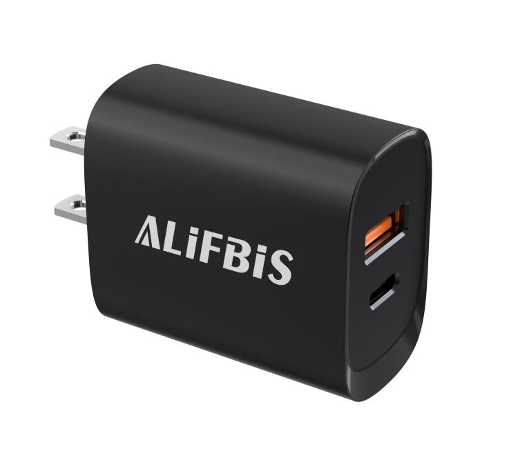 【店舗1年間保証付】USB充電器 ACアダプタ PD 急速充電 コンパクト 持ち運びに便利 海外対応 小型 薄型 PD3.0 QC3.0 充電ステーション Type-C ブラック ホワイト iphone15/16/17