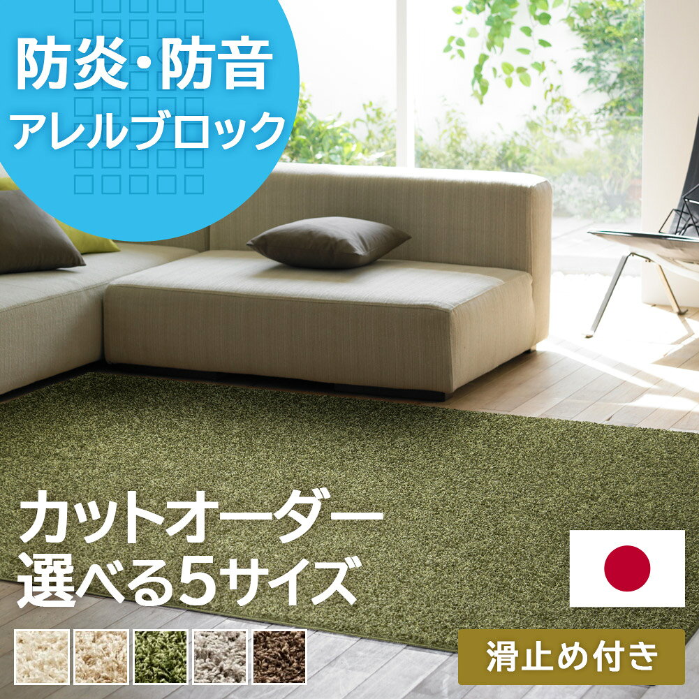 ラグ カーペット オーダーカット 140×200cm 200×200cm 200×250cm 261×261cm 261×352cmすべり止め 日本製 ラグマット シャギーラグ らぐ オールシーズン 高級 防ダニ 花粉対策 防炎 スミノエ 北欧 春 夏 neore / ニューツイスティ