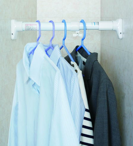 短くて強い 突っ張り棒 50cm〜75cm 耐荷重50〜40kg つっぱり棒 短い 隙間 室内干し 賃貸 穴あけない おしゃれ つっかえ棒 伸縮 頑丈 強力 つっぱり式 長さ調整 伸縮棒 滑り止め コート掛け 収納 リビング クローゼット 押入れ 洗面所 トイレ 玄関 整理 物干し 平安伸銅工業