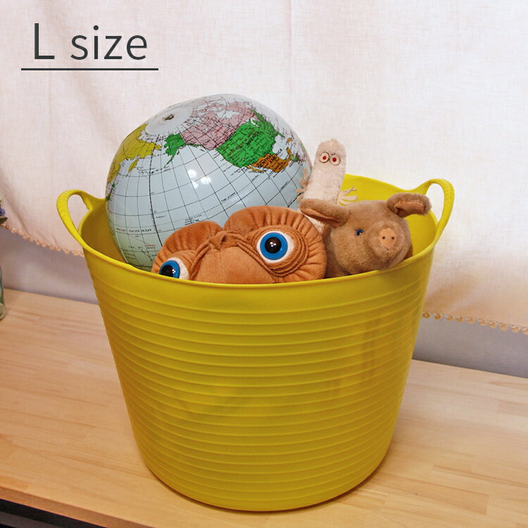 【2点購入で送料無料】タブトラッグス L Size 38L【選べるカラー バケツ 洗濯かご ランドリーバスケット ランドリー収納 分別 ゴミ箱 ダストボックス ストッカー 大容量 北欧 キッチン おしゃれ かわいい インテリア 一人暮らし 誕生日 プレゼント 女友達】