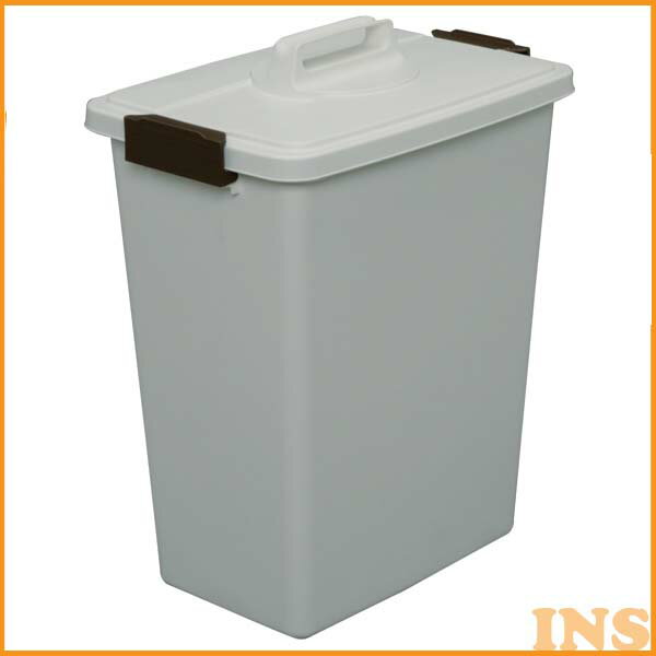 角型ペール 屋外 業務用ゴミ箱 45L 【ゴミ箱】 MK-45 ホワイト【アイリスオーヤマ】（ひとり暮らし ワンルーム・インテリア・ 雑貨・分別ごみ箱 ダストbox くずかご・収納家具収納用品・キッチン 収納・リビング ダイニング収納）[2609SI]