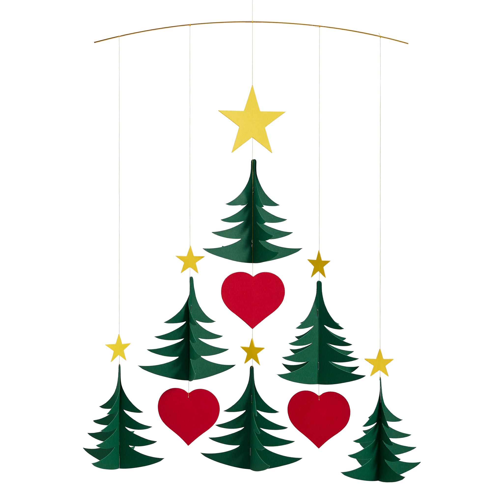 北欧 フレンステッドモビール Christmas Trees 6 クリスマスツリー FLENSTED mobiles おしゃれ インテリア 雑貨 赤ちゃん 天井 吊り下げ オブジェ 飾り 装飾 デコレーション オーナメント 送料無料 テンポ モダン