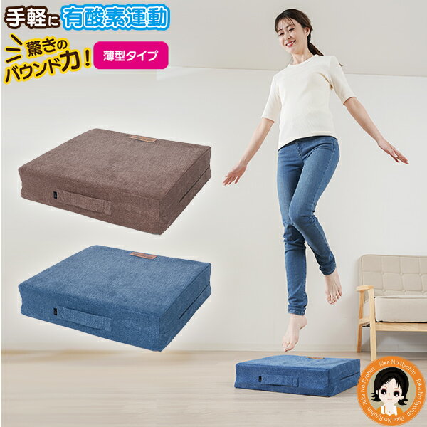 新！【スリムタイプ】★最大20％OFF★ 体幹ぴょんぴょん ホップステッパースリム 送料無料 クッション バウンド力 手軽 有酸素運動 運動不足解消 効率 エクササイズ 薄型タイプ 踏み台昇降運動 インテリア 遮音性 耐久性 スリム スツール オットマン RSL発送 rlt 100s sdf