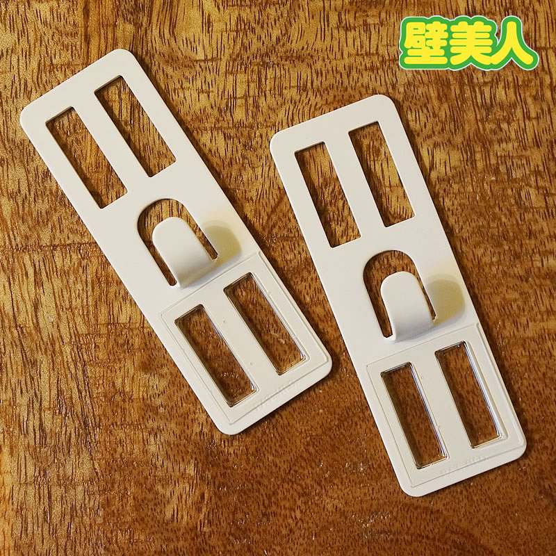 壁美人 フック かべびじん フック金物 ホワイト 白 静止荷重6Kg 2個入り メール便使用 壁掛け フック 賃貸 壁掛け フック 目立たない 壁 フック 金具 壁掛けフック 金具 絵画 インテリア 壁掛け 絵画 額入り 石膏ボード フック 姿見 壁 フック 賃貸