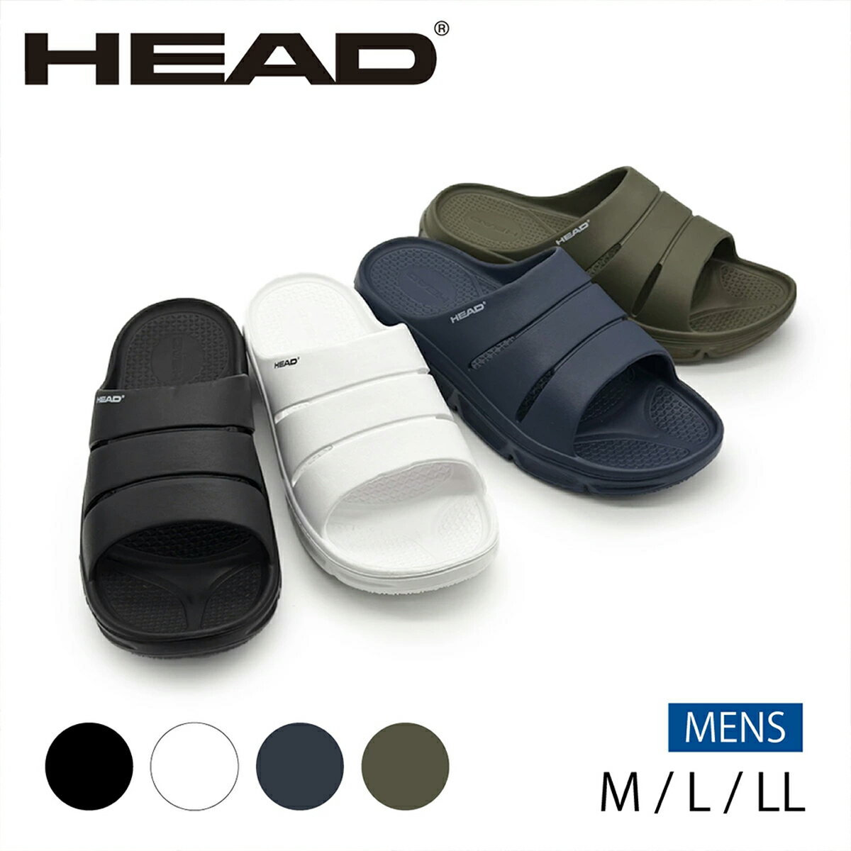 【送料無料】HEAD サンダル メンズ シャワーサンダル ヘッド リカバリーサンダル head 軽量 クッションサポート REACTIVATION FORM オフィスサンダル 室内履き ビジネス HDM00151【FT】