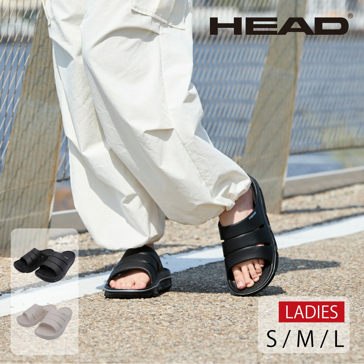 【送料無料】HEAD サンダル レディース シャワーサンダル ヘッド リカバリーサンダル head 軽量 クッションサポート REACTIVATION FORM オフィスサンダル 室内履き ビジネス HDL00158 【FT】