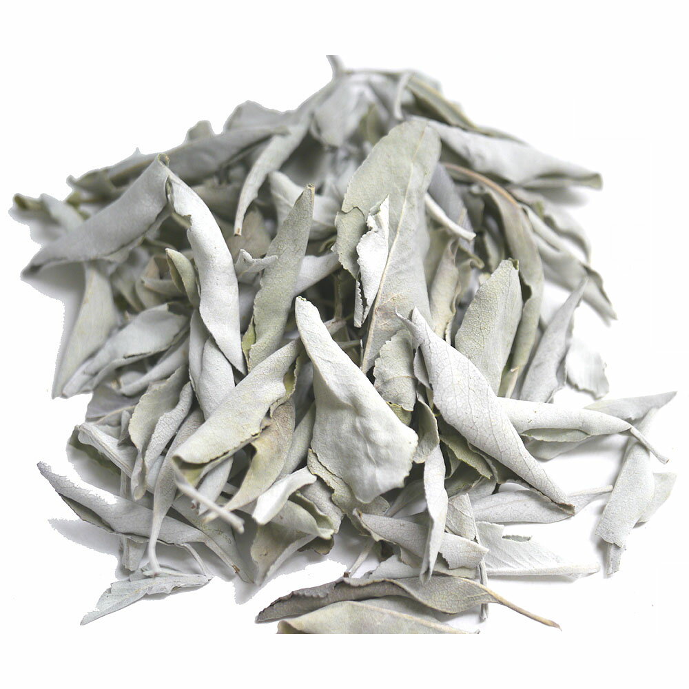 セイクリッド ホワイトセージ 無農薬 20g 天然ホワイトセージ リーフ20グラム 浄化用 乾燥剤入り アメリカより直輸入だからこの価格 ポスト投函配送選択可能です 2袋毎に送料1通分が掛かります スマッジング お香作りに インセンス インド香