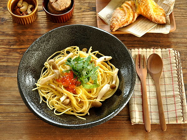 食器 和食器 おしゃれ 皿 カレー皿 （深口タイプ）和の渦巻きパスタ皿 パスタ皿 モダン 美濃焼 深皿 大皿 アウトレット カフェ風 電子レンジ対応 食洗機対応