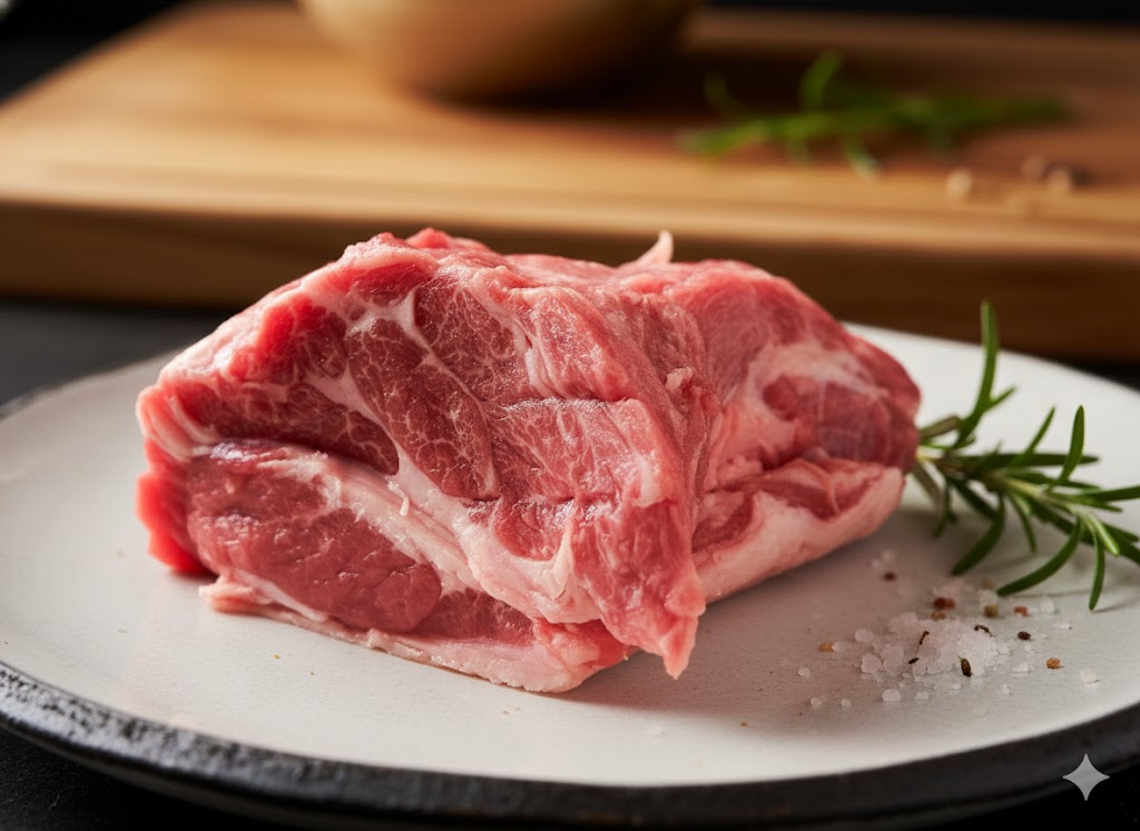 仔ひつじ(ラム肉）肩ロース100g〜焼肉・ステーキ・ブロックなど、カット方法がお選びいただけますので焼肉・BBQ・ジンギスカン等用途に応じてご指定ください（冷蔵真空パック）ラム 肩ロース （ニュージーランド産）