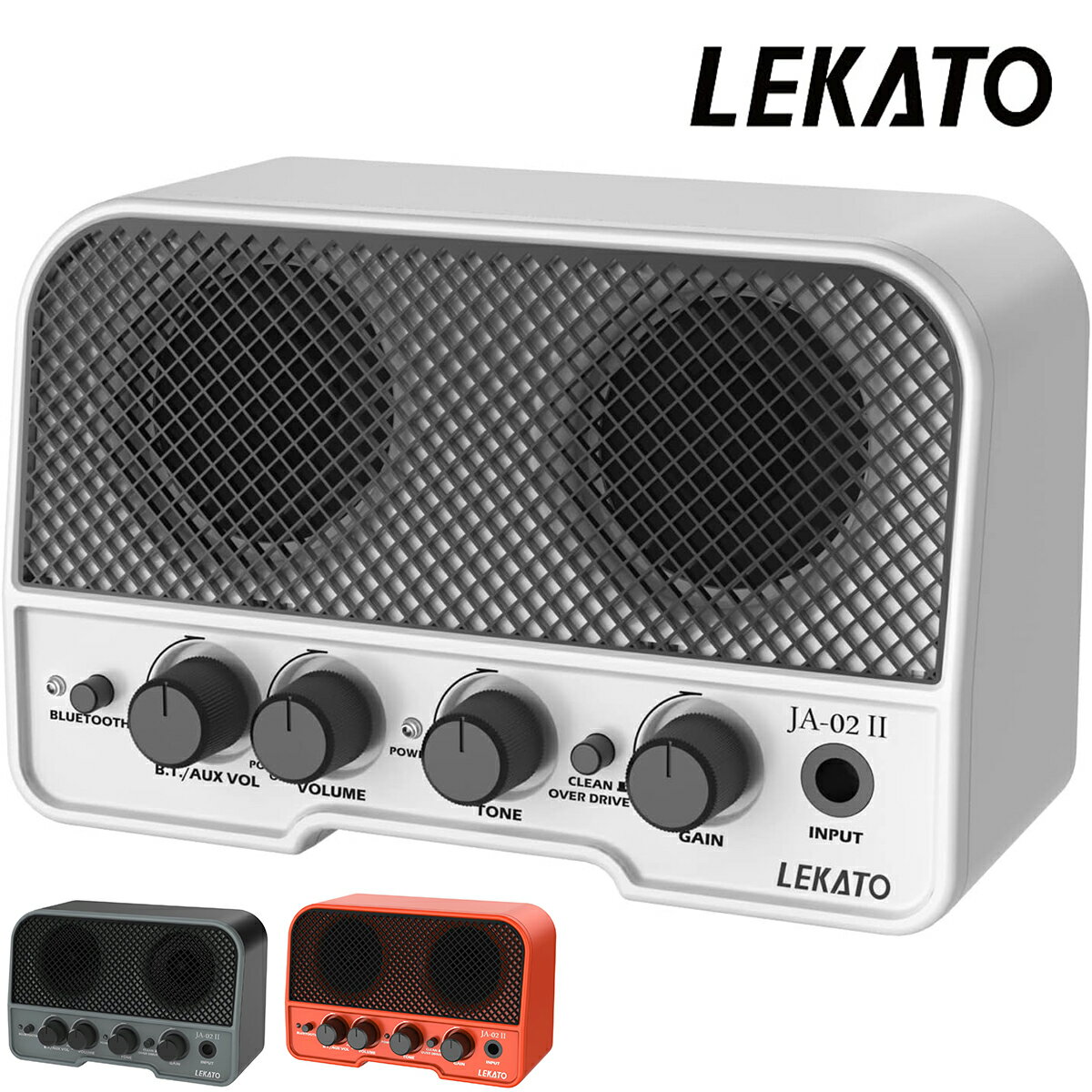 【楽天1位】ミニ ギターアンプ エレキギター アンプ スピーカー ワイヤレス ベース Bluetooth 5.0 AUX入力 5W ヘッドホンジャック ブルートゥース 無線 USB 充電式 mini 小型 自宅 ライブ 練習用 スマホ 超 軽量 アコギ用 5W 音量調節 新学期 新生活 父の日 母の日