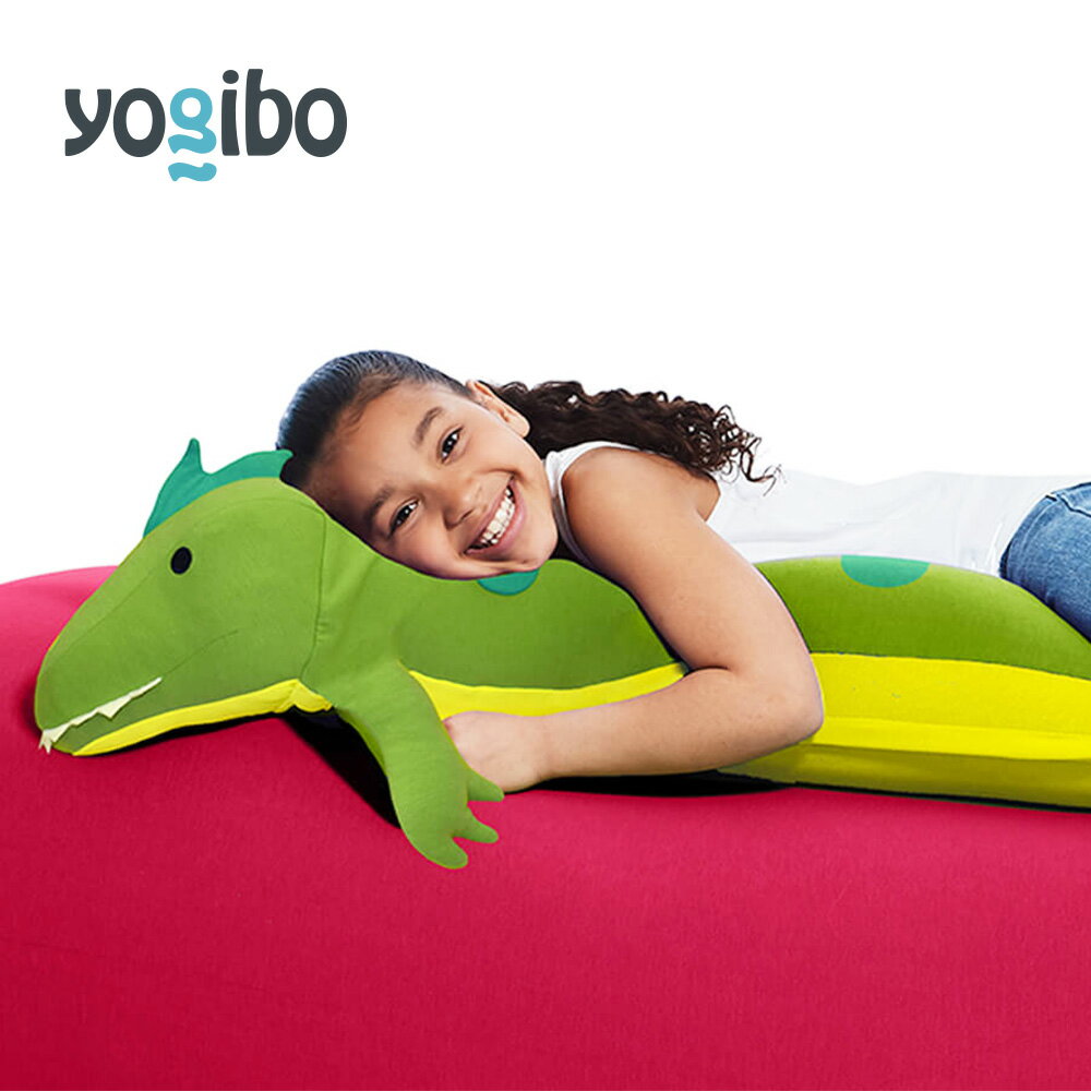 【10%OFF】【送料無料】 Yogibo Roll Animal Alligator – ロール アニマル アリゲーター（アリー） 【 抱き枕 動物 ぬいぐるみ 大きい 長い だきまくら クッション ビーズクッション 妊婦 授乳クッション 背もたれ 足枕 腰枕 洗える キッズ 子ども 男の子 女の子 】