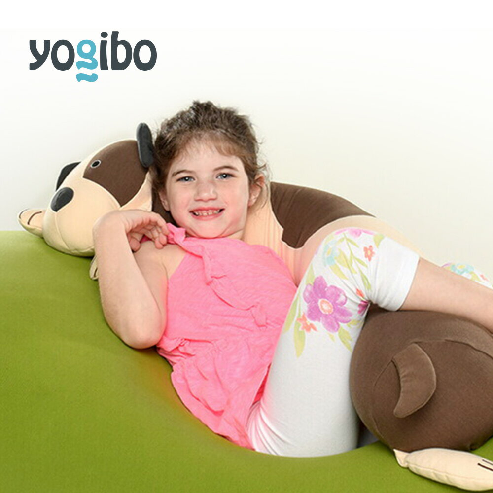 【10%OFF】【送料無料】 Yogibo Roll Animal Dog – ロール アニマル ドッグ（ジオゴ） 【 抱き枕 動物 ぬいぐるみ キャラクター 大きい 長い だきまくら クッション ビーズクッション 妊婦 授乳クッション 背もたれ 足枕 腰枕 洗える キッズ 子ども 男の子 女の子 】