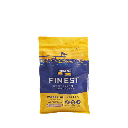 フィッシュ4ドッグ　オーシャンホワイトフィッシュ　1.5kg 　ファイネスト【フィッシュ4 グレインフリードッグフード】 ○