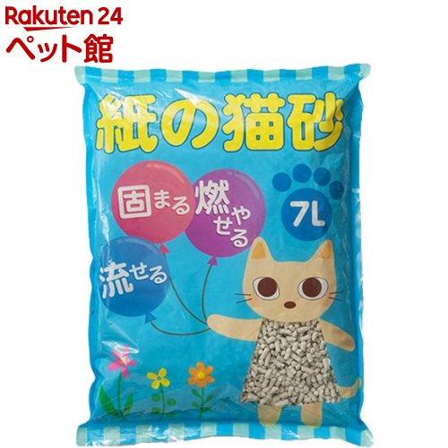紙の猫砂 ケース販売用(7L*6袋)