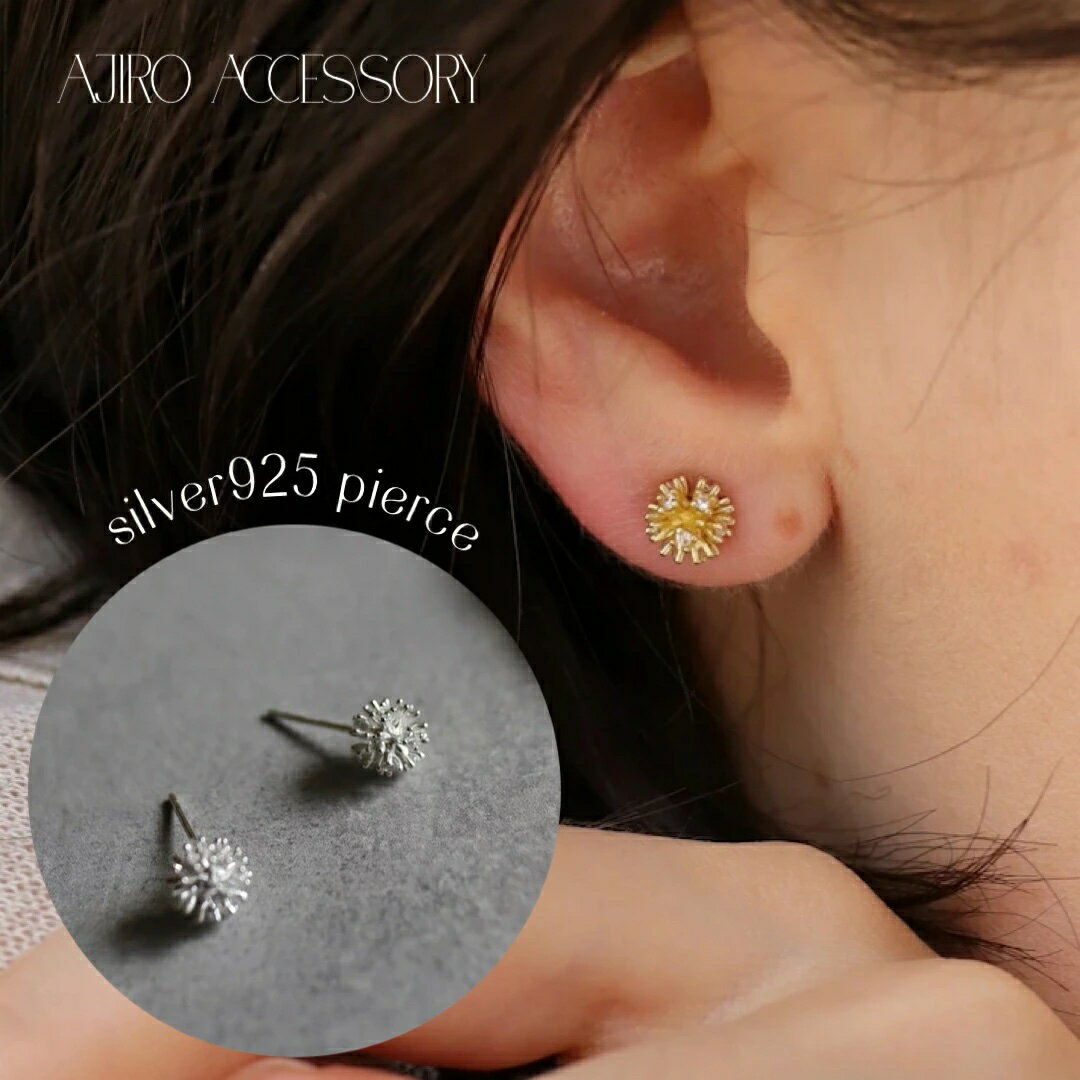 【10％OFFクーポン配布中】P061 ピアス 金属アレルギー つけっぱなし 18kコーティング ピンクゴールド ゴールド シルバー silver925 ジルコニア 雪の結晶 ミニピアス キラキラ オフィス 大人 華奢 誕生日 プレゼント 人気 ノンホール accessory 高レビュー