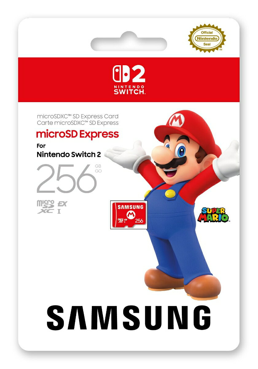 Samsung microSD Express Card 256GB for Nintendo Switch 2