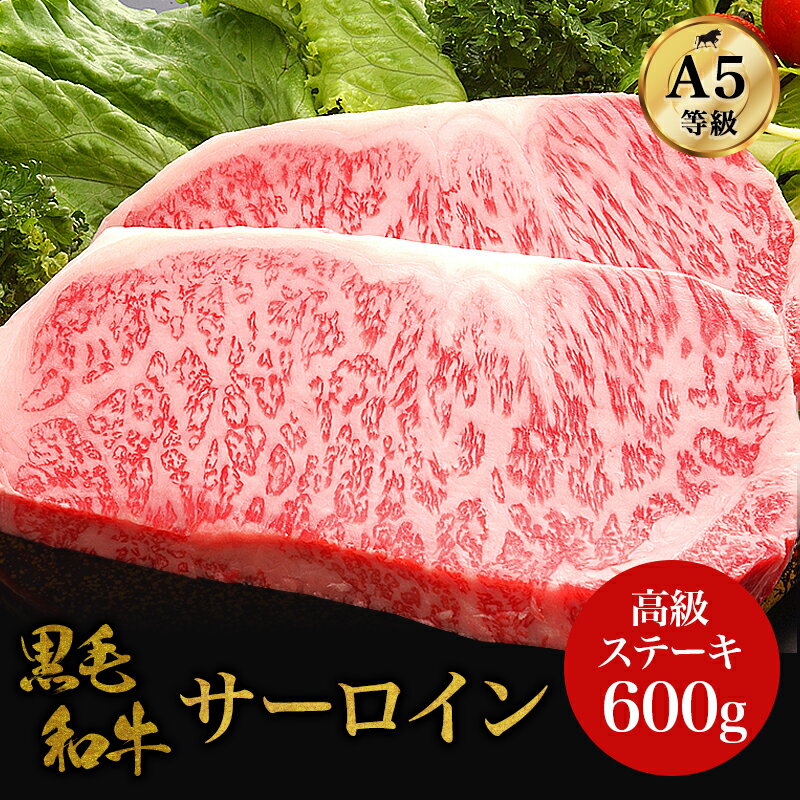 【A5等級サーロインステーキ】証明書付 黒毛和牛・サーロイン 600g・最高ランク A5ランク お中元 贅沢 ステーキ肉 御中元 お肉ギフト お年賀 和牛 お取り寄せグルメ 牛肉 高級 内祝 贈り物 プレゼント お祝い 誕生日 母の日 父の日