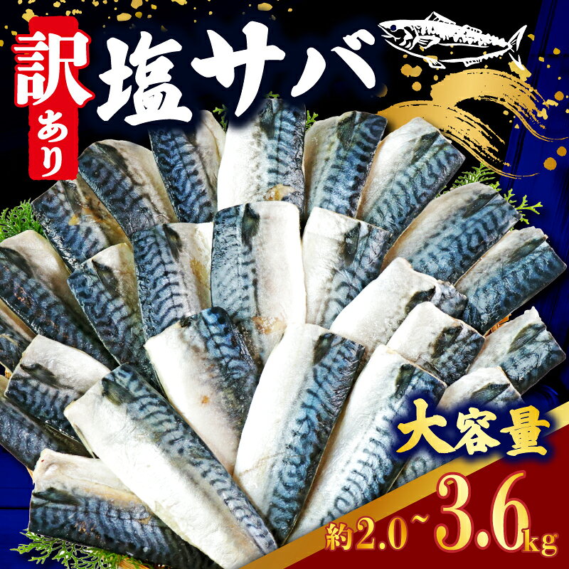 【ふるさと納税】 【 期間限定 フェスタ 】 訳あり 鯖 切り身 2kg ～ 3.6kg 選べる 塩さば さば サバ 魚 魚介 切身 小分け 不揃い 規格外 個別冷凍 冷凍 惣菜 おかず 長期保存 お取り寄せ グルメ 大容量 ふるさと納税 ふるさと納税鯖 ふるさと納税さば 千葉県 銚子市 辻野
