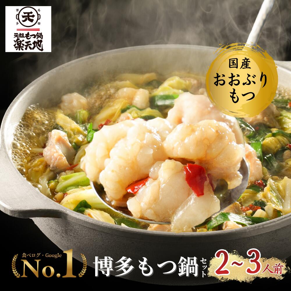 【楽天1位★ZIPでも紹介】 楽天地 もつ鍋 2～3人用前 セット メガ盛り お取り寄せ 人気 博多 ふるさと納税 （冷凍） 【送料無料】【バナナマンせっかくグルメ！国民的女優がお代わり】博多でNO.1のもつ鍋専門店19店舗
