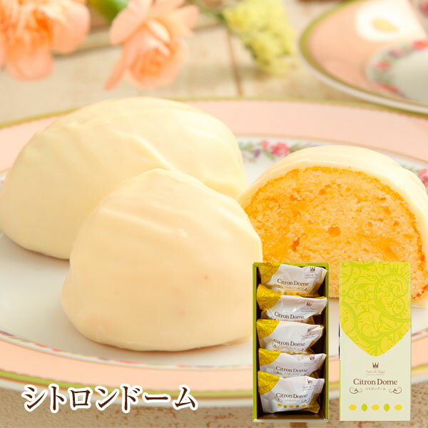 お中元 スイーツ ギフト 贈り物 お菓子 洋菓子 高級 チョコレート 詰め合わせ 個包装 セット レモンケーキ シトロンドーム(5個/箱)