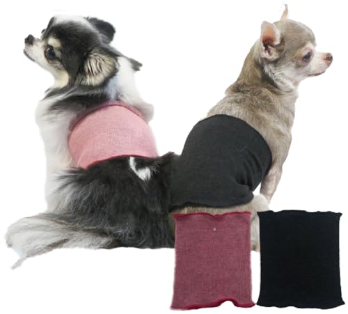 クークチュール THZシルクハラマキ ピンク L 2023年 秋冬 犬服 テラヘルツワン・シルク腹巻 シルク混率50% 伸びが良く履かせやすい